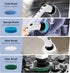 IPX7 8 -SD-CTB01 Electric Bathroom Cleaning Brush, Cordless Spin Scrubber Full Body Waterproof with Adjustable Handle