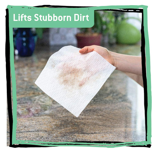 Tub O' Towels Granite & Marble Cleaning Wipes, 40-Count Pack, Safe for Stone Surfaces, Streak-Free Shine, Eco-Friendly