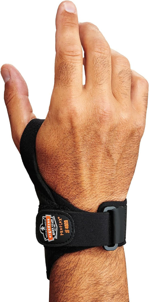 Ergodyne ProFlex 4020 Right Wrist Support, Black, X-Small/Small