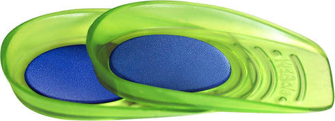 el + Memory Foam Shock Absorbing Heel Cups for Kids, 2 Pairs, 4 Single Heelcups for Sensitive Heels and Foot Pain (Kids