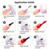 RARJSM Milky White Gel Polish, 15ML French White Nail Art Manicure Varnish, LED UV Translucent Gel Nail Polish Soak Off
