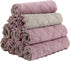 SAOYOAS 10 Pack Kitchen Cloth, Microfiber Dish Towels Washcloths, Super Absorbent Coral Velvet