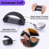PKPKAUT Bendable/Weighted Spoon for Hand Tremors - Adaptive Handicap Utensil for Parkinsons Patients, Curved