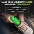 Relief,2XL:Men's 10.5-11.5,Women's 12.5-13 Lightweight Running Sport Insoles for Men Women - Welnove Shock Absorption