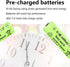 12 Pack 1.2V AA NIMH 900mAh Rechargeable Batteries for Solar Lights, String Lights, Mouse, Keyboard
