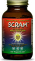 HealthForce SuperFoods Scram - Herbal Supplement with Milk Thistle, Wormwood & Black Walnut, 150 Vegan Capsules
