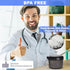 Denture Case, Leak Proof Bath Cup for Travel, Transparent Grey Container for Soaking Dentures