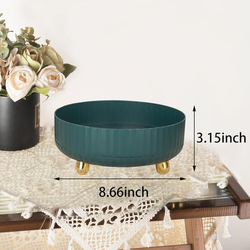 Anyoifax 360 Degree Rotating Makeup Perfume Organizer Tray, Lazy Susan Skincare Lotion Storage for Dresser, Bathroom