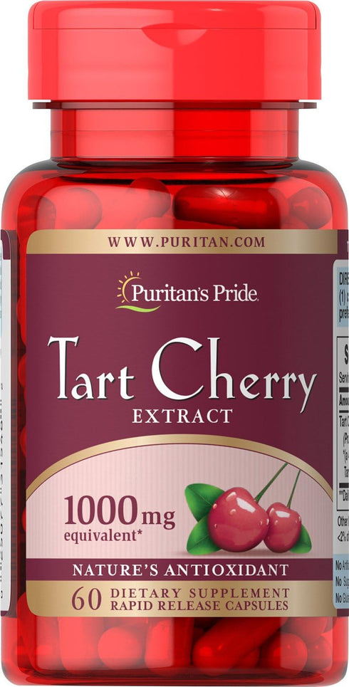 Puritans Pride Tart Cherry Extract, 1000 Mg