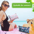 Reginary 20 Pieces Cosmetic Bag - Roomy Makeup Organizer with Zipper Toiletry Pouch for Travel, 7 x 4.3 Inches