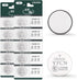 10 Count CR2450 Battery 3V Lithium Battery, 10 Years Shelf Life for Key Fob, Remotes, Flameless Candles