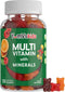 YumVs Kids Multivitamin Gummies - 120 Count, Fruit Flavored Chewable Children's Multivitamin with 12 Minerals &