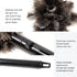 Retractable Ostrich Feather Duster, Fluffy Natural Cleaning Duster with Eco-Friendly Handle (15 inch)