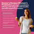 Doctor's Recipes Probiotics for Women, 100 Billion CFU 32 Strains with Prebiotic Fiber, Enzymes & Cranberry for Vaginal