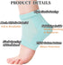 Gel Heel Strap for Kids, Heel Sensitivity Relief from Severs Disease, Plantar Fasciitis, Size Kids 3-7/Women 5-9 (1