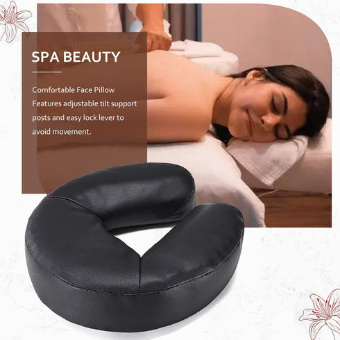 Noverlife Massage Face Cradle Cushion, Universal Face Head Neck Rest Pad, Soft Memory Foam for Massage Spa Therapy