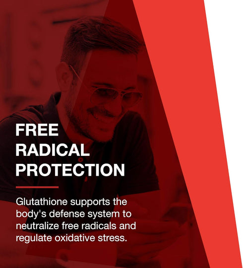 Protocol Glutathione 500mg Immune Support with Milk Thistle Extract & Alpha Lipoic Acid, 60 Veg Caps