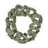 Small Cotton Hair Scrunchies 12 Pack (Olive Green)