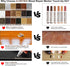 Furniture Markers Touch Up Kit - New Upgrade 18 Colors Wood Scratch Repair Kit with Beeswax Furniture Polish, Wood Markers Pens for Scratches, Stains - Restore Wooden Floor, Table, Cabinet, Bedpost