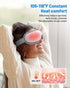 Morelax Fathers Dad Day Gifts,Eye Massager with Heat & Bluetooth Music, Birthday Gifts for Women, Reduce Eye Strain
