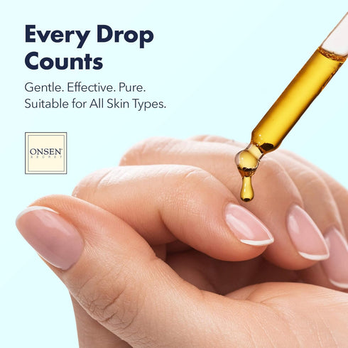 Organic Cuticle Oil for Nails, USA Made Japanese Treatment for Damaged Nails, Nail Strengthener 30ml