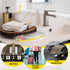 30pcs Disposable Toothbrushes with Toothpaste and Floss, Yellow Bulk Kit for Homeless, Airbnb, Hotel, and Guest Use