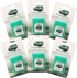 OraMD Pure Unwaxed Dental Floss, 54.6 Yards, Chemical Free, Shred Resistant, Pack of 6