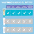 Jack N' Jill Natural Toothpaste for Baby and Infants, Fluoride Free Training Toothpaste, Blueberry, 1.76 oz