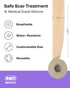 AWD Silicone Scar Sheets for Surgical Scars, Medical Grade Silicone Scar Tape for C Section, 1.6" x 120" Roll