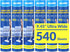 Lint Roller Refills - DELOMO Large 6 Packs (540 Sheets) for Lint Remover, Mega Extreme Stick Refill
