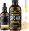 Lions Mane Mushroom Supplement, Natural Immune Support Tincture for Memory, Focus & Clarity, Vegan, Organic - 2 Fl oz
