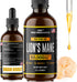 Lions Mane Mushroom Supplement, Natural Immune Support Tincture for Memory, Focus & Clarity, Vegan, Organic - 2 Fl oz
