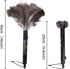 Aldwin Ostrich Feather Duster Retractable 2 Pack, 16 Inch Genuine Fluffy Handheld Dusters for Cleaning