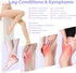 NOMIYEI 20-30 mmHg Graduated Compression Pantyhose for Women, Footless High Waist Support Compression Tights & Leggings