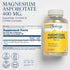 Solaray Magnesium Asporotate 400 mg | Aspartate, Orotate & Citrate Complex | 180 VegCaps for Healthy Heart