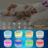 Vomeko 7 2000mAh White Noise Machine for Sleep,USB Rechargeable Sound Machine with Color LED Battery, Portable Noise