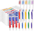 Pack of 50 Disposable Toothbrushes with Toothpaste - Individually Wrapped, 10g Travel Toothpaste Single Use Manual