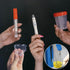 yuntop 200 Pack 40ml Disposable Urine Cups, Collect Urine Specimen Cups, Plastic Urine Collection Cups for Pregnancy