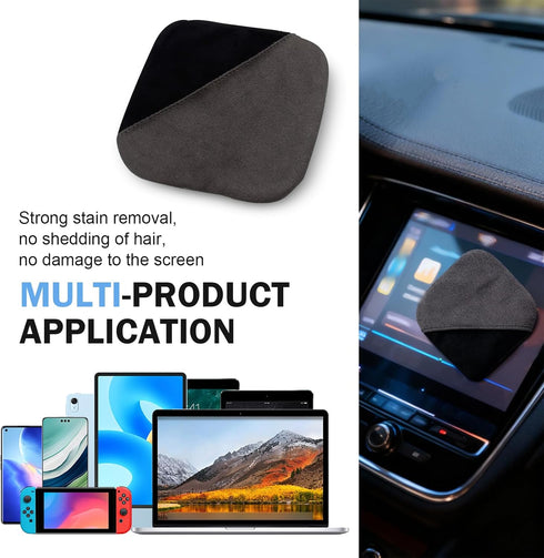 Yidcidu Car Screen Cleaner, Microfiber Dashboard Screen Cleaner Cloth, Soft & Absorbent Wipe for Car Dashboard