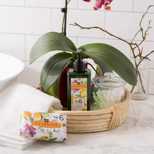 Italian Soap Bar (200 g), No. 6 - Fig, Orange Blossom & Cedarwood