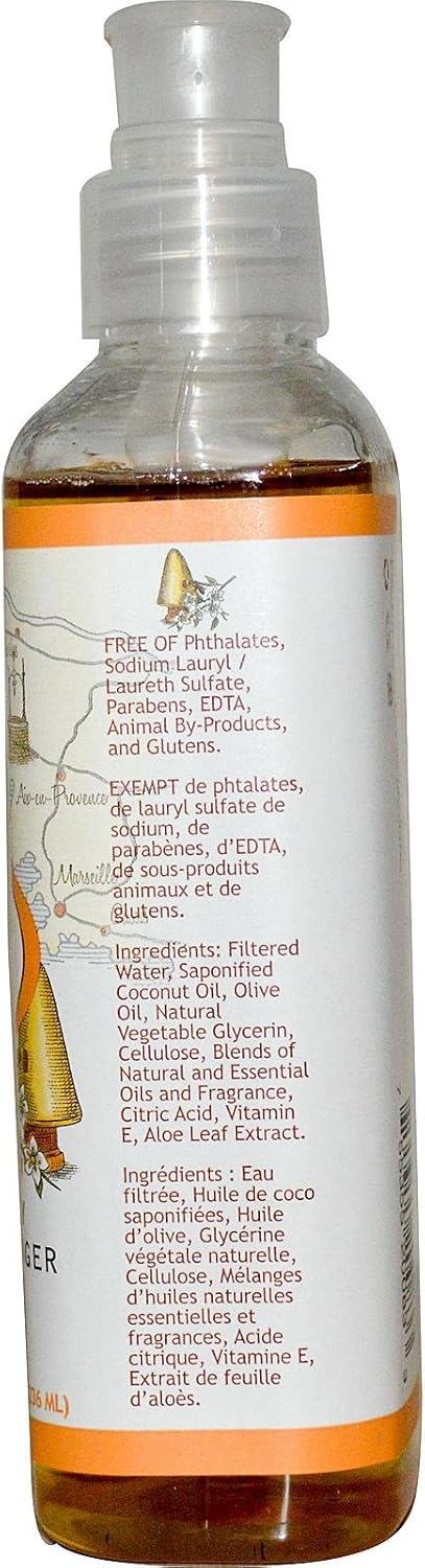 South Of France Liquid Soap - Orange Blossom Honey, 8 Fluid Ounce