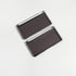 2pcs Rectangular Mini Magnet Makeup Dispensing Plate, Empty Palette with 10pcs Metal Stickers