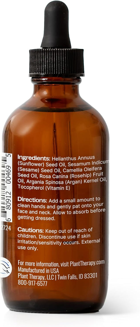 Plant Therapy Younger Glo Carrier Oil Blend, 4 oz Base Oil for Aromatherapy, Essential Oil or Massage