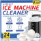 STREALE Ice Machine Cleaner Maker and Descaler - 24 Ice Maker Cleaner Tablets