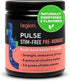 LEGION Pulse Pre Workout Supplement - All Natural Nitric Oxide Drink, Caffeine Free Blue Razz