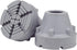 GRAY Crutch Tips & Cane Tip - Pair of 2, 3/4" 7/8” Inch, Heavy Duty Rubber Non-Slip Grey