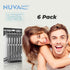 Charcoal Toothbrushes, Soft Activated Charcoal Toothbrush, Teeth Whitening, 6 pc for Adults & Kids