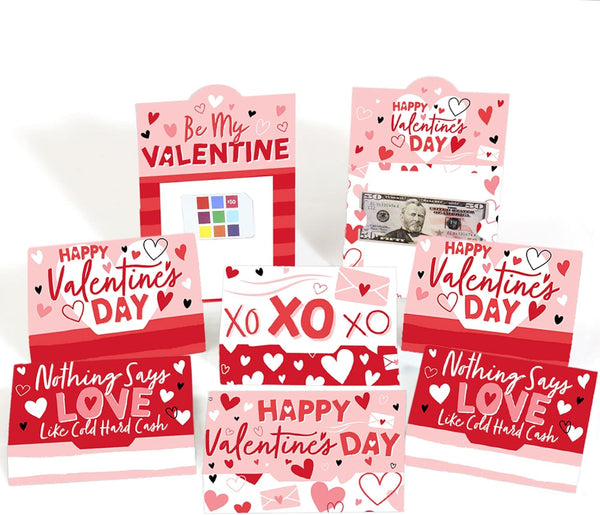 Big Dot of Happiness Assorted Happy Valentines Day - Valentine Hearts Party