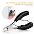 Toenail Clippers, Medical Grade Toe Nail Trimmer, Stainless Steel Sharp Pedicure Clippers for Thick Nails