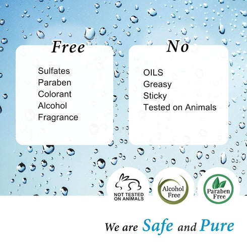 Pure Hyaluronic Acid 1% Serum, 10,000ppm Hydrating Face Serum for Fine Lines, 1 Fl Oz (30ml)